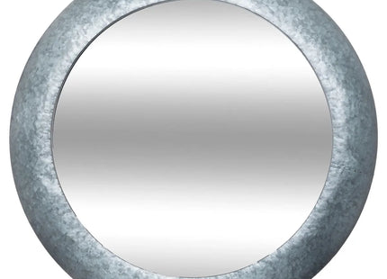 Espejo redondo "Lewis" de metal plateado D70cm - 200205
