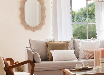 Espejo de cuerda "Noemie" 91x61cm - 200215