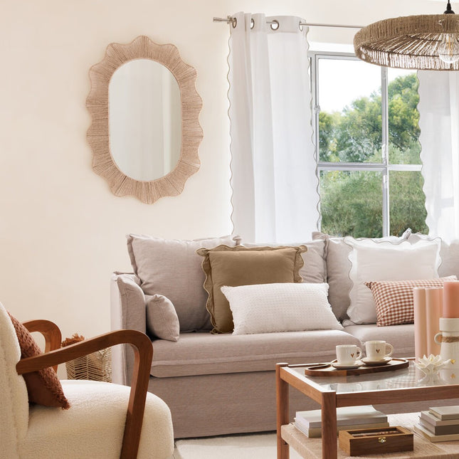 Espejo de cuerda "Noemie" 91x61cm - 200215