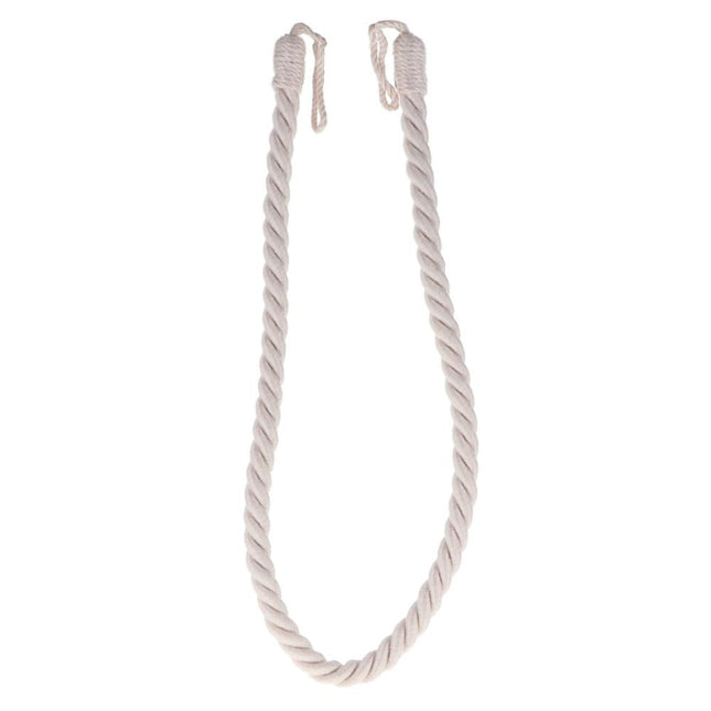 Abrazadera de cortina S blanco claro - 200303