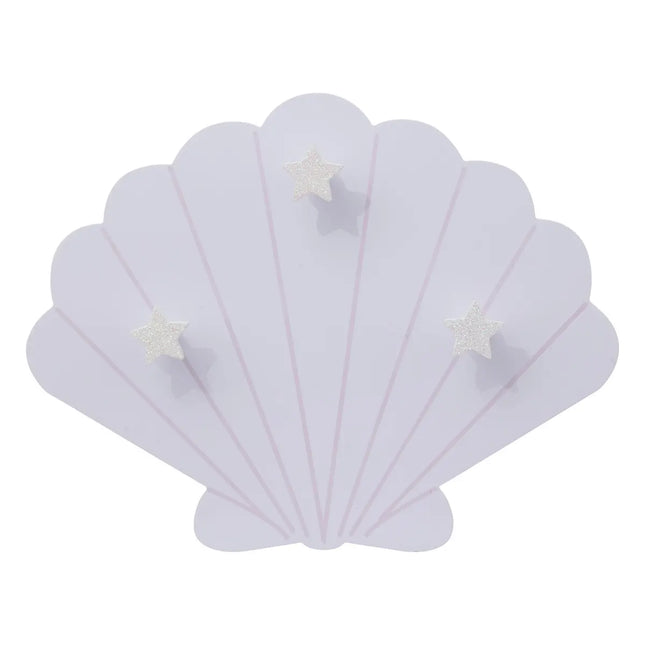 Perchero infantil "Sirène" Morado 3 ganchos - 200413