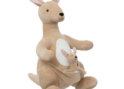 Peluche XL canguro "Blake" Beige A63cm - 200435