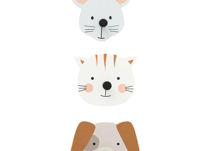 Set de 3 ganchos infantiles "Adoni" multicolor - 200456