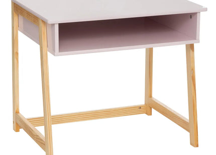 Escritorio infantil L58cm madera rosa - 200473