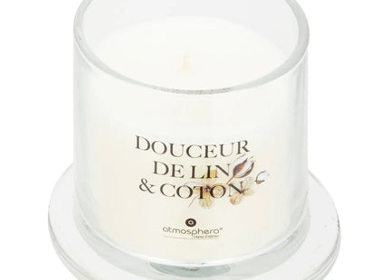 Vela perfumada de campana "Oudy" 240gr Lino suave - 200611C