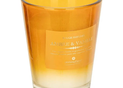 Vela perfumada "Alma" tarro de cristal ámbar de 270gr - 200618A