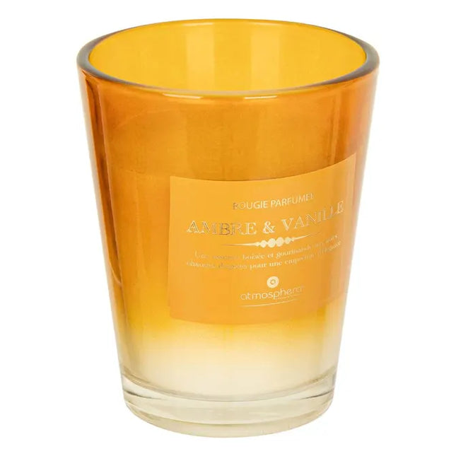 Vela perfumada "Alma" tarro de cristal ámbar de 270gr - 200618A