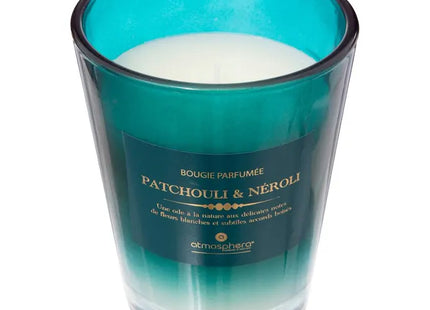 Vela perfumada "Alma " en frasco de vidrio con aroma a pacholí 270gr - 200618D