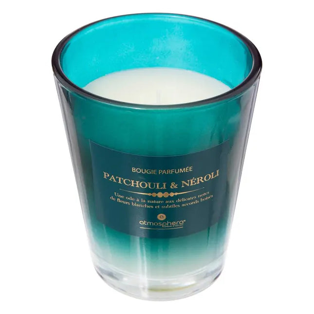 Vela perfumada "Alma " en frasco de vidrio con aroma a pacholí 270gr - 200618D