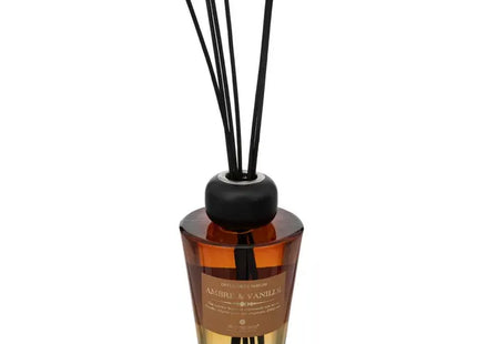 Difusor de fragancia "Alma" de 200 ml en vidrio ámbar - 200619A