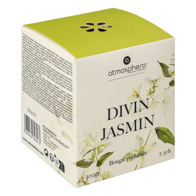 Vela perfumada de campana "Oudy" 200 g divino jazmín - 200657E