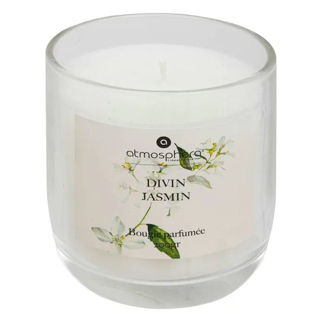 Vela perfumada de campana "Oudy" 200 g divino jazmín - 200657E