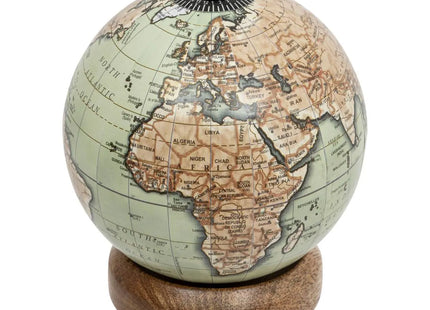Globo terráqueo "Vintage Be" A13,5 cm madera de mango - 200818