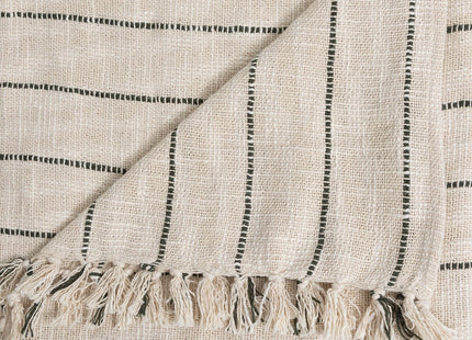 Cubre cama "Luisa" de algodón color beige 240x260cm - 201924