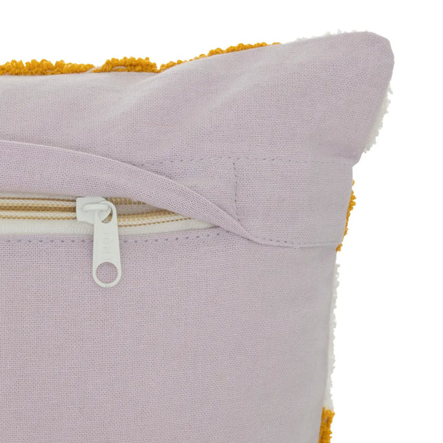 Almohada bordado "Daisy"  Amarillo 30x50cm - 201941