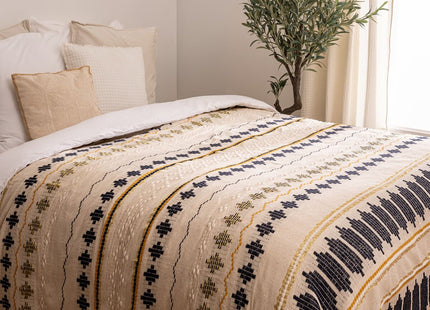 Cubre cama "Ilabay" de algodón 240x260cm - 201967