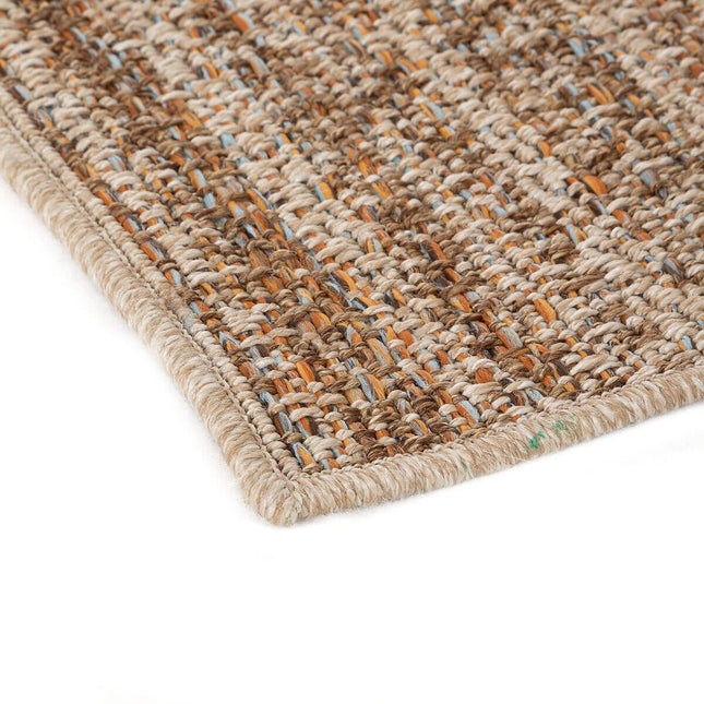 Alfombra exterior/interior "Luka" marrón160x230cm - 202017