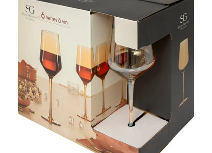 Juego de 6 copas de vino "Olga" 45cl - 202105