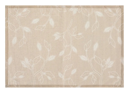 Individual con revestimiento de flores 45x30cm - 202126