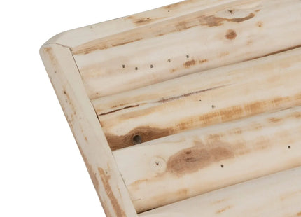 Banco "Woody"  de madera Álamo 70x27cm - 202230