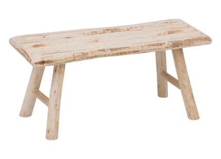 Banco "Woody"  de madera Álamo 70x27cm - 202230