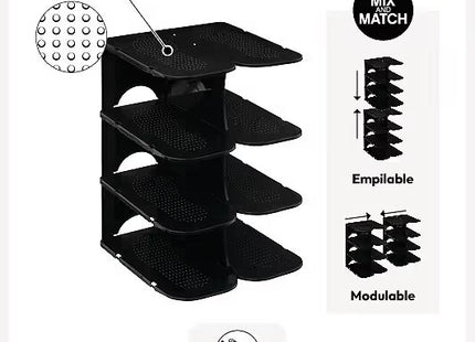 Organizador de zapatos x4 plástico - 202309
