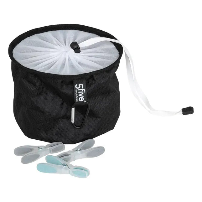 24 pinzas para la ropa con bolsa de almacenamiento - 202479