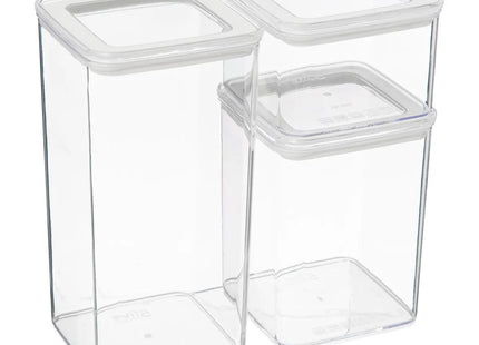 Set de 3 potes herméticos "Eske" de conservación - 202510