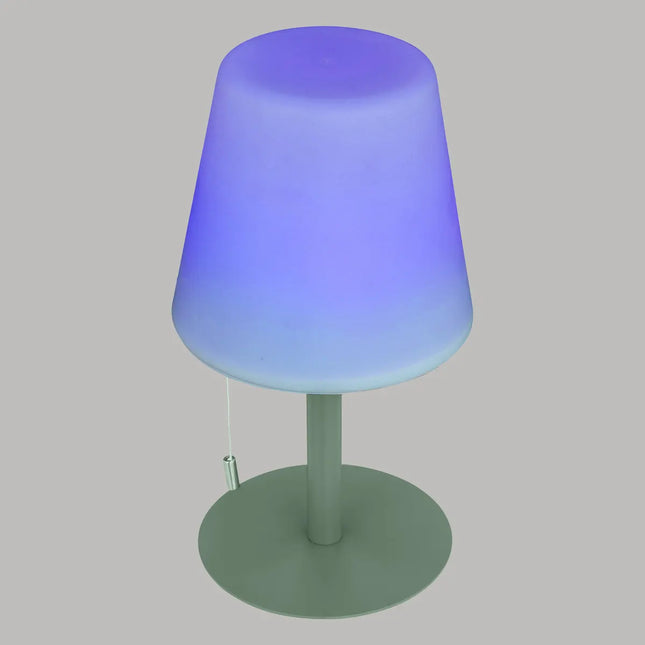 Velador USB de exterior "Zack" A30cm verde oliva - 202608A