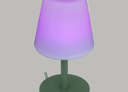 Velador USB de exterior "Zack" A30cm verde oliva - 202608A