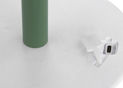 Velador USB de exterior "Zack" A30cm verde oliva - 202608A