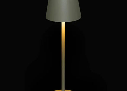 Velador de exterior "Cody" 37 cm de altura, color verde laurel - 202613D