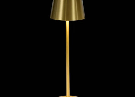 Velador de exterior "Cody" 37 cm de altura, color dorado - 202613I
