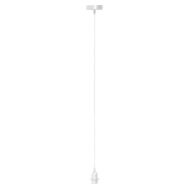 Cable eléctrico para suspensión metálica blanca L80cm - 202643
