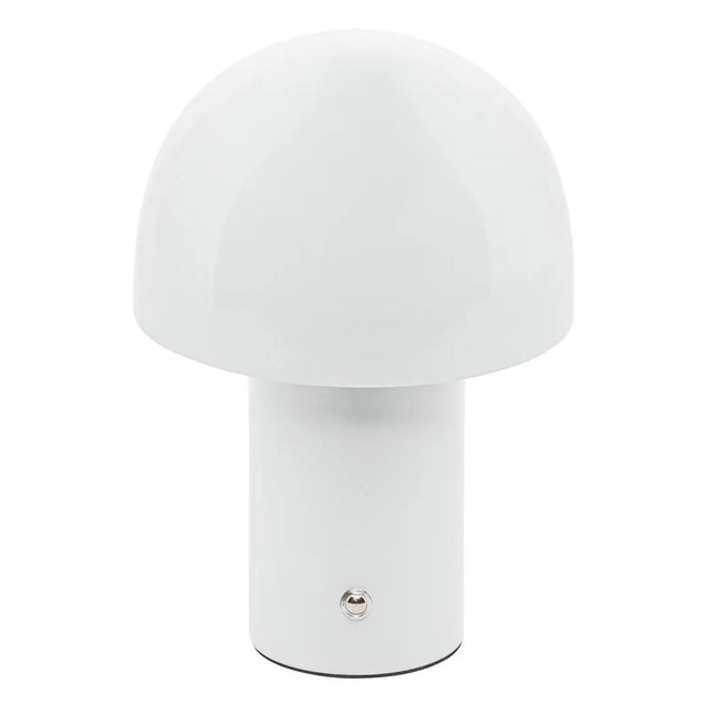 Velador de mesa LED USB blanca "Zola" A20cm - 202655B