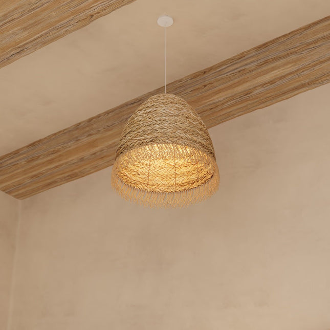 Lámpara suspendida "Hania" de caña A37cm - 202660