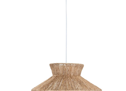 Lámpara colgante "Zelia" yute beige D38cm - 202685