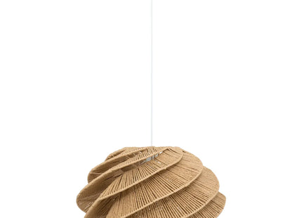 Lámpara suspendida de cuerda "Ozan" beige D54,5cm - 202692