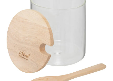 Azucarero de vidrio "Hermet" de 400ml - 203009