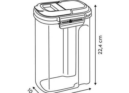 Pote de almacenamiento hermético "Neo" de 1,6 L con boquilla - 203021