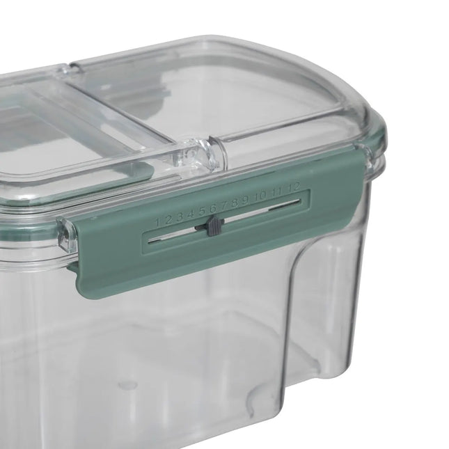 Pote hermético “Neo” de 2,5L con pico vertedor con fecha - 203034