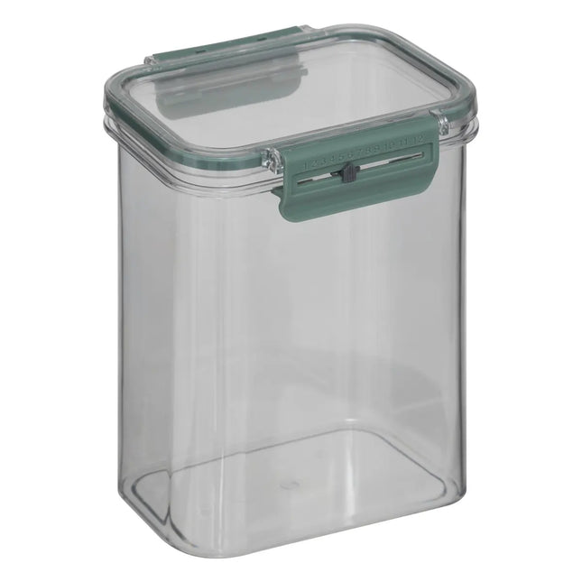 Pote hermético “Neo” de 1,3L con pico vertedor con fecha - 203033