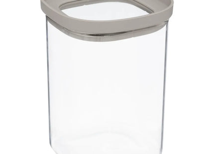 Pote de vidrio "Hermet" de 1L con tapa hermética - 203061