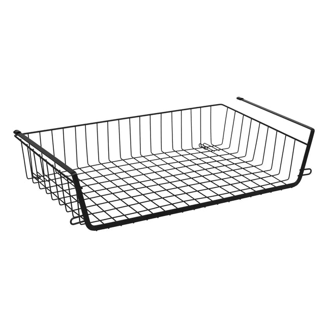 Cesta de almacenamiento colgante 51,5 cm negra - 203140