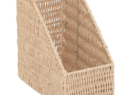 Organizador de revista "Kord" en papel trenzado - 203144