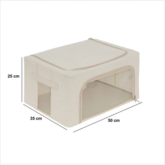 Bolsa de almacenamiento "Groomy" con doble apertura, 50x35cm - 203152