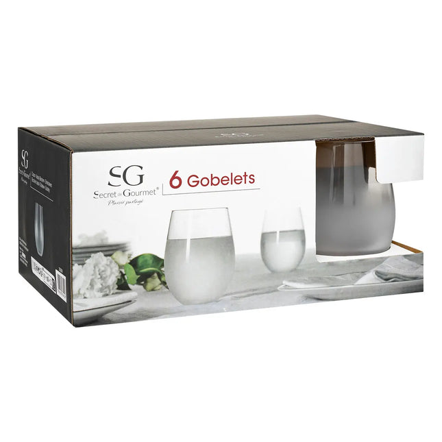 Set de 6 vasos bajos esmeriladas 54cl - 203200