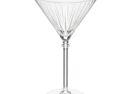 Set de 4 copas de coctel estriadas 25cl - 203308