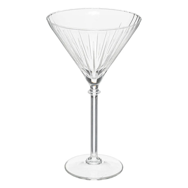 Set de 4 copas de coctel estriadas 25cl - 203308