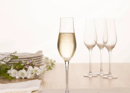 Copa de champán de cristal "Oriane" de 200ml - 203385
